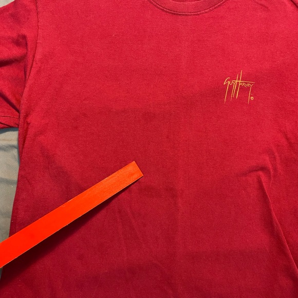 Guy Harvey Blue Water FSU Seminoles Back-Printed Graphic Tee Garnet Size Large - Picture 2 of 5